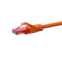 DSIT | UTP CAT6 patch cable | Colour: Orange | 100% copper