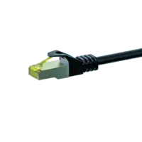 DSIT | Cat7 S/FTP (PIMF) patch cable | Colour: Black