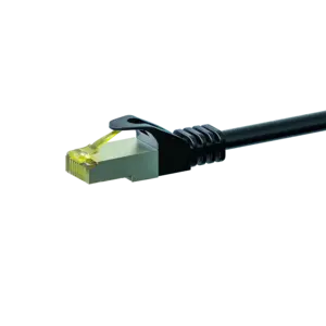 DSIT | Cat7 S/FTP (PIMF) patch cable | Colour: Black DSIT | Cat7 S/FTP (PIMF) patch cable | Colour: Black