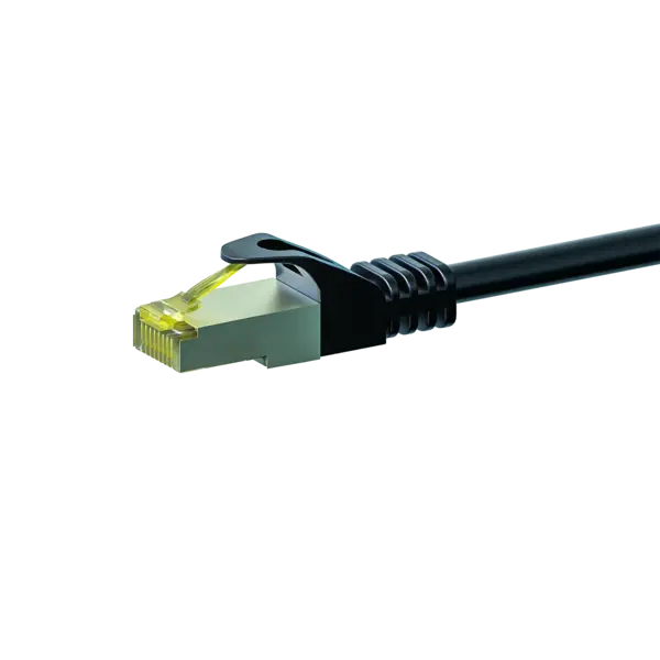 DSIT | Cat7 S/FTP (PIMF) patchkabel | Kleur: Zwart