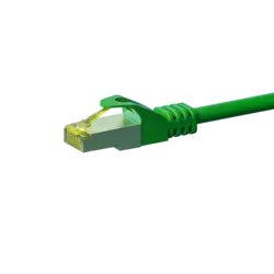 DSIT | Cat7 S/FTP (PIMF) patch cable | Colour: Green DSIT | Cat7 S/FTP (PIMF) patch cable | Colour: Green