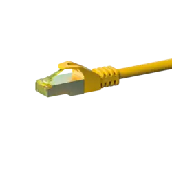 DSIT | Cat7 S/FTP (PIMF) patch cable | Colour: Yellow DSIT | Cat7 S/FTP (PIMF) patch cable | Colour: Yellow