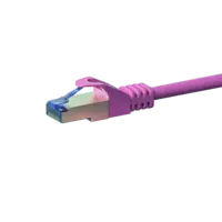 DSIT | CAT6a S/FTP (PIMF) patch cable | Couleur : Rose