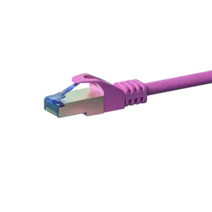 DSIT | CAT6a S/FTP (PIMF) patch cable | Couleur : Rose DSIT | CAT6a S/FTP (PIMF) patch cable | Couleur : Rose
