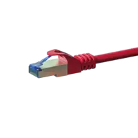 DSIT | CAT6a S/FTP (PIMF) patch cable | Colour: Red