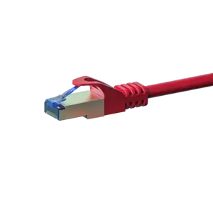 DSIT | CAT6a S/FTP (PIMF) patch cable | Couleur : Rouge DSIT | CAT6a S/FTP (PIMF) patch cable | Couleur : Rouge