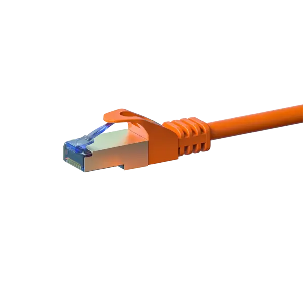 DSIT | CAT6a S/FTP (PIMF) patch cable | Couleur : Orange