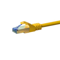 DSIT | CAT6a S/FTP (PIMF) patch cable | Couleur : Jaune DSIT | CAT6a S/FTP (PIMF) patch cable | Couleur : Jaune