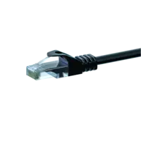 DSIT | CAT6 UTP patch cable | Colour: Black | CCA