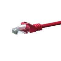 DSIT | CAT6 UTP patch cable | Couleur : Rouge | CCA