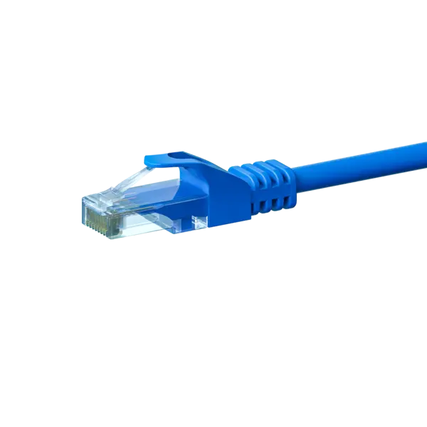 DSIT | CAT6 UTP patch cable | Couleur : Bleu | CCA