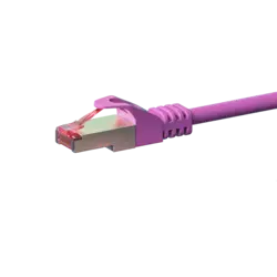 DSIT | CAT6 S/FTP (PIMF) patch cable | Colour: Pink DSIT | CAT6 S/FTP (PIMF) patch cable | Colour: Pink