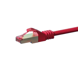 DSIT | CAT6 S/FTP (PIMF) patch cable | Couleur : Rouge DSIT | CAT6 S/FTP (PIMF) patch cable | Couleur : Rouge