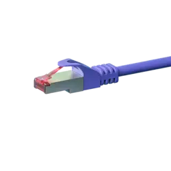 DSIT | CAT6 S/FTP (PIMF) patch cable | Colour: Purple DSIT | CAT6 S/FTP (PIMF) patch cable | Colour: Purple