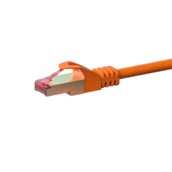 DSIT | CAT6 S/FTP (PIMF) patch cable | Couleur : Orange DSIT | CAT6 S/FTP (PIMF) patch cable | Couleur : Orange