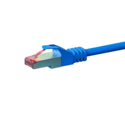 DSIT | CAT6 S/FTP (PIMF) patch cable | Couleur : Bleu DSIT | CAT6 S/FTP (PIMF) patch cable | Couleur : Bleu