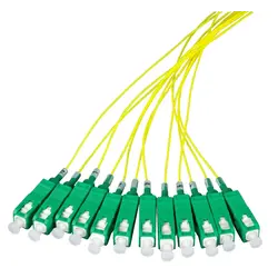 DSIT | OS2 fibre optic pigtail SC/APC | 12 pieces