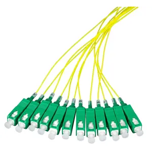 DSIT | OS2 fibre optique pigtail SC/APC | 12 pieces DSIT | OS2 fibre optique pigtail SC/APC | 12 pieces