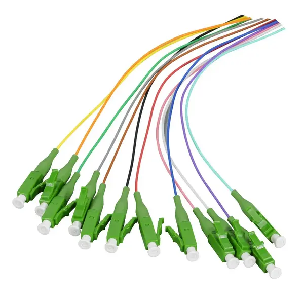 DSIT | OS2 fibre optique pigtail LC/APC | 12 pieces