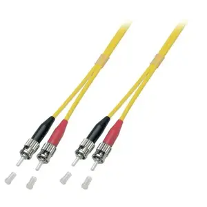 DSIT | OS2 duplex fibre optic cable ST-ST