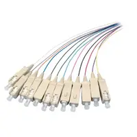 DSIT | OM4 fibre optique pigtail SC | 12 pieces
