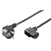 DSIT | Power cable schuko to C13 angled 2m