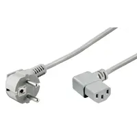 DSIT | Power cable schuko to C13 angled 2m