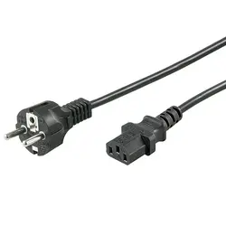DSIT | Power cable schuko to C13 3m | Colour: Black