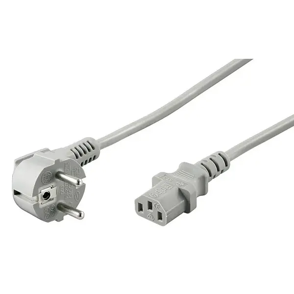 DSIT | Power cable schuko angled to C13 2m