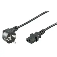 DSIT | Power cable schuko angled to C13 1.50m