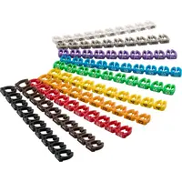 DSIT | Set of 100 cable markers, 10 of each digit