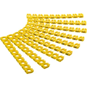 DSIT | Set van 90 stuks kabelmarkering, A-B-C, 30 per letter