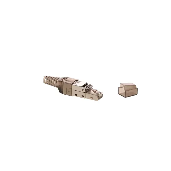 DSIT | S/FTP CAT7 Toolless RJ45 Connector - voor stugge kern