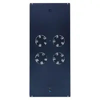 DSIT | Ensemble de ventilateurs avec 4 ventilateurs et thermostat pour armoires de serveurs de 1200 mm de profondeur