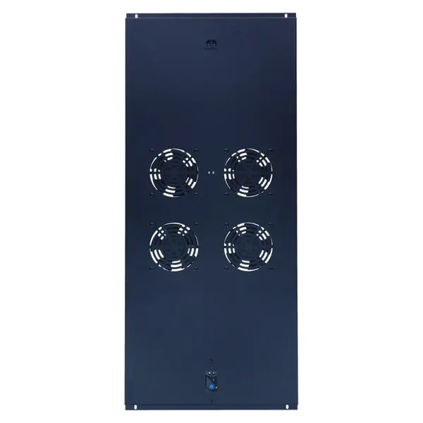 DSIT | Ensemble de ventilateurs avec 4 ventilateurs et thermostat pour armoires de serveurs de 1200 mm de profondeur