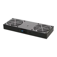 DSIT | Fan-pakket met 2 ventilatoren en thermostaat geschikt voor wandkasten