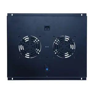 DSIT | Fan package with 2 fans and thermostat suitable for 600mm deep server cabinets