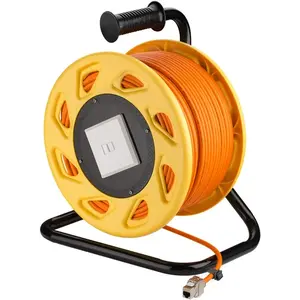 DSIT | CAT7 S/FTP Kabelhaspel met CAT6a Keystone Connector | RJ45 DSIT | CAT7 S/FTP Kabelhaspel met CAT6a Keystone Connector | RJ45