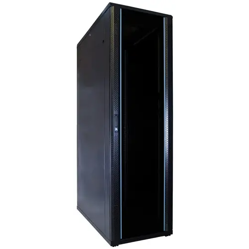 DSIT | 42U serverkast met glazen deur 600x1200x2000mm (BxDxH)