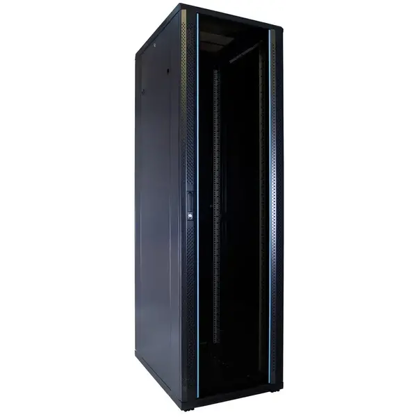 DSIT | 42U serverkast met glazen deur 600x800x2000mm (BxDxH)
