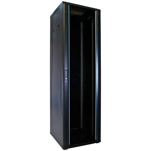 DSIT | 42U serverkast met glazen deur 600x600x2000mm (BxDxH)