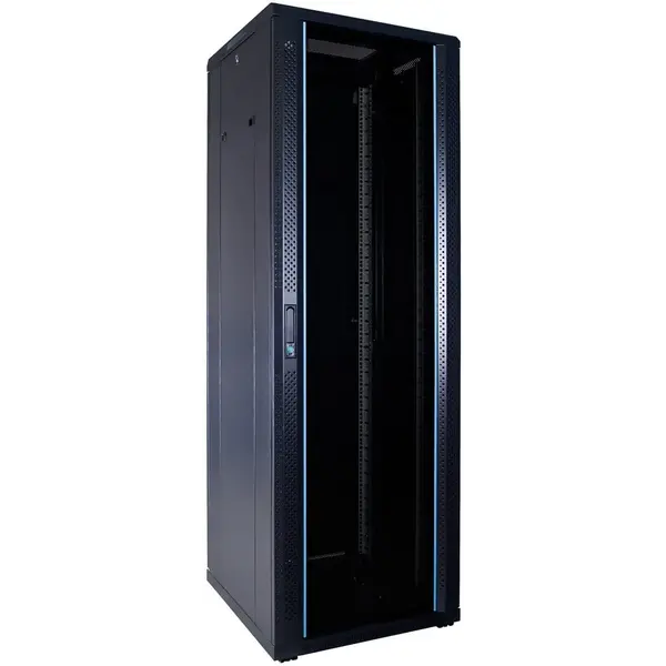 DSIT | 37U server cabinet with glass door 600x600x1800mm (WxDxH)