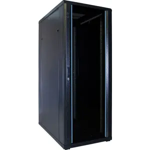 DSIT | Baie serveur 32U avec porte vitrée 600x1000x1600mm (LxPxH)