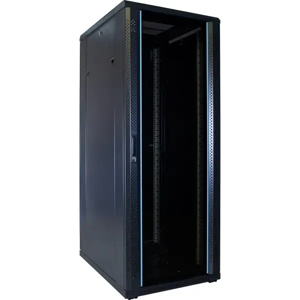 DSIT | Baie serveur 32U avec porte vitrée 600x800x1600mm (LxPxH)