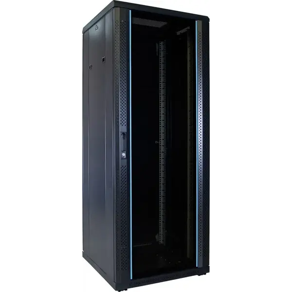 DSIT | 32U serverkast met glazen deur 600x600x1600mm (BxDxH)
