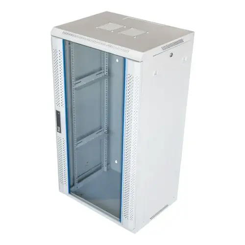 DSIT | 27U wall cabinet with glass door 600x600x1400mm (WxDxH)