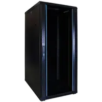DSIT | 27U serverkast met glazen deur 600x800x1400mm (BxDxH)