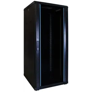 DSIT | 27U server cabinet with glass door 600x600x1400mm (WxDxH)