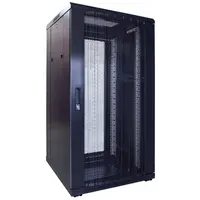 DSIT | Baie serveur 22U avec porte perforée 600x600x1200mm (LxPxH)