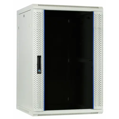 DSIT | 18U wall cabinet with glass door 600x600x900mm (WxDxH)